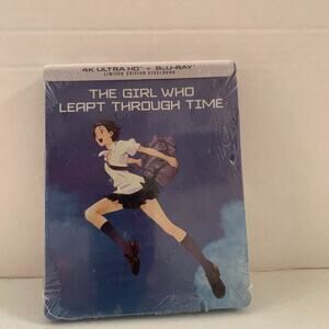 The Girl Who Leapt Though time SteelBook (4K Ultra HD + Blu-ray, 2025) LIKE NEW